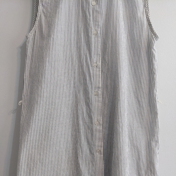 H&M Sleeveless Shirt Dress, US4 - Picture 8 of 11